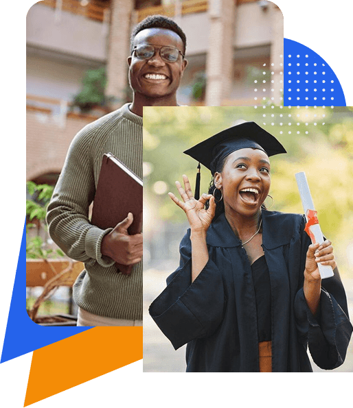 Étudiante Lambdy souriante